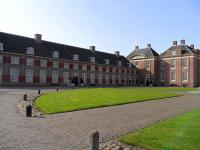 De Westvleugel van Paleis het Loo te Apeldoorn.