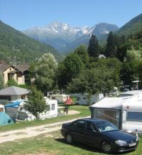 Standplaatsen op Camping La Piat.