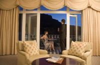 Een van de kamers in Mount Nelson Hotel.