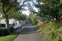 De entree van Buxheim, Camping am See