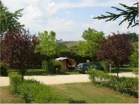 Standplaats op camping Roche Murat