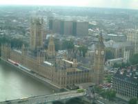 Londen vanuit The Eye.