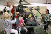 Helikopter in het Aeroseum