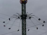 De Himmelskibet, de hoogste draaimolen (80 meter) in Kopenhagen.