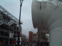 Het Centre Pompidou in Parijs, Ile de France