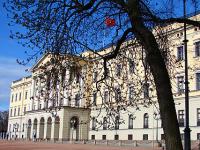 Het Koninklijk Paleis in Oslo