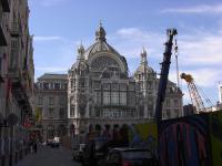 Het Centraal Station in Antwerpen.