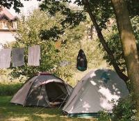 Tenten op Camping Drusus