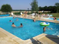 Zwembad van de camping Le Bois Guillaume